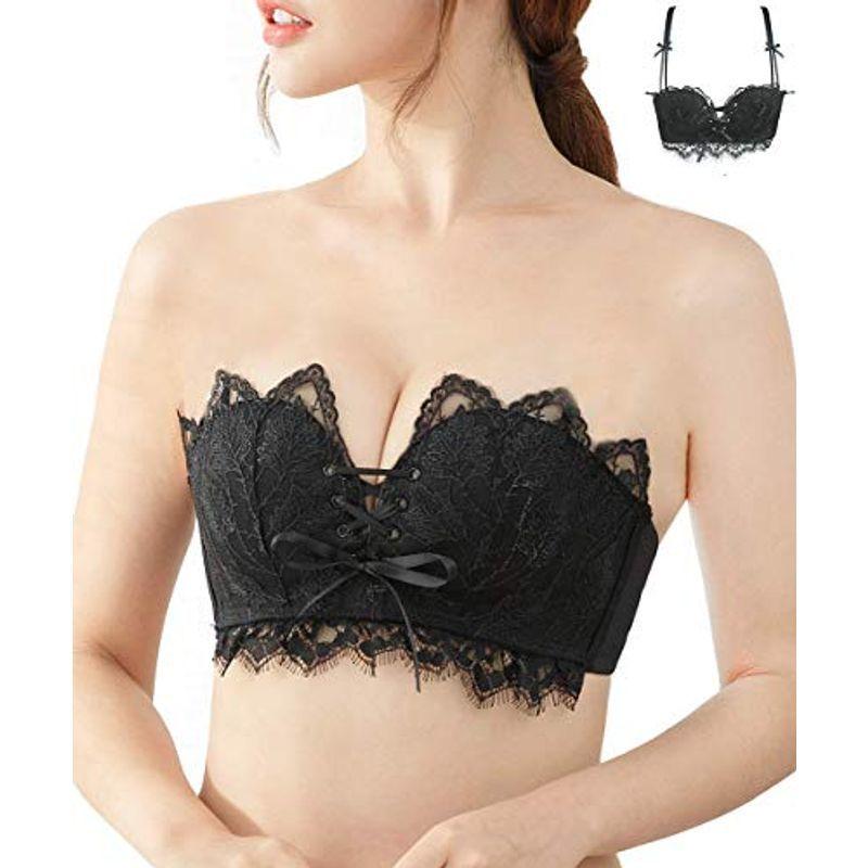 Oneu 肩ひも無し ブラジャードレスブラ ノンワイヤーブラ ブラジャードレスブラ ドレス用ブラジャー コルセットブラ 美胸 ずれにくい盛れ 始まりのヤフーショップ 通販 Yahoo ショッピング