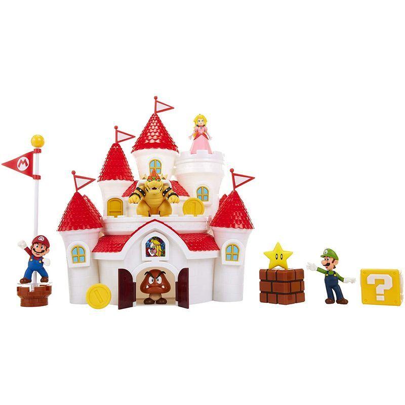 Nintendoスーパーマリオデラックス マッシュルームキングダムキャッスル マリオ ルイージ ピーチ姫 クッパ プレイセット おもちゃ 限 始まりのヤフーショップ 通販 Yahoo ショッピング