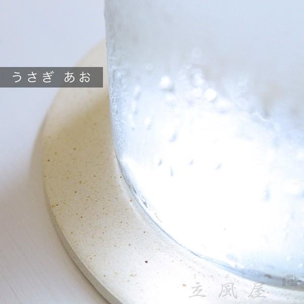 飲食 食器 業務用 珪藻土 コースター 吸水 コルク 薄い 薄型 兎 rabit 日本製 業務用 珪藻土 コースター 12枚 セット りっぷうや うさぎ rvp 赤/青/レッド/ブの画像