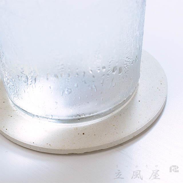 業務用 食器 おしゃれ 珪藻土 コースター 業務用 珪藻土 コースター 12枚 セット りっぷうや 四葉 rvp クローバー/あか/赤/レッド/みどり/緑/グリーン/あお/の画像