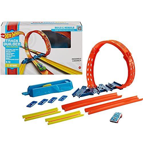 ?Hot Wheels Track Builder Unlimited Adjustable Loop Pack for Kids 6 Years O