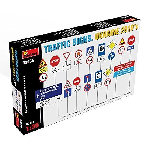 ミニアート 1/35 ウクライナ 道路標識セット 2010年代 プラモデル MA35635[並行輸入品]