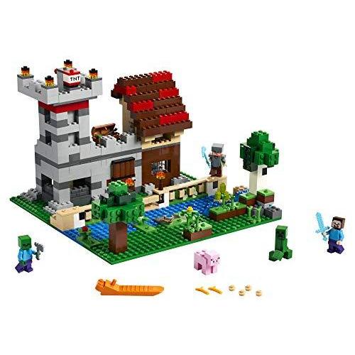 leg0 Minecraft The Crafting Box 3.0 21161 Minecraft Brick Construction Toy Minecraft leg0 and The Crafting Box Brick Construction Toy