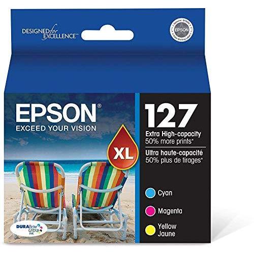 通販セール価格 Epson - T127520 (127) High-Yield Ink， Cyan