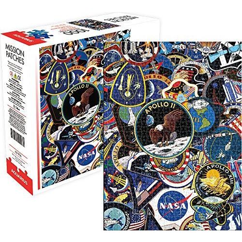 Aquarius Nasa Mission Patches Jigsaw Puzzle (1000 Piece)[並行輸入品]
