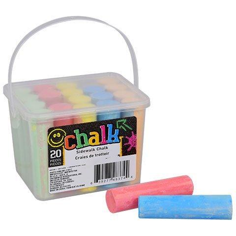 Sidewalk Chalk, 20-ct. Box[並行輸入品]