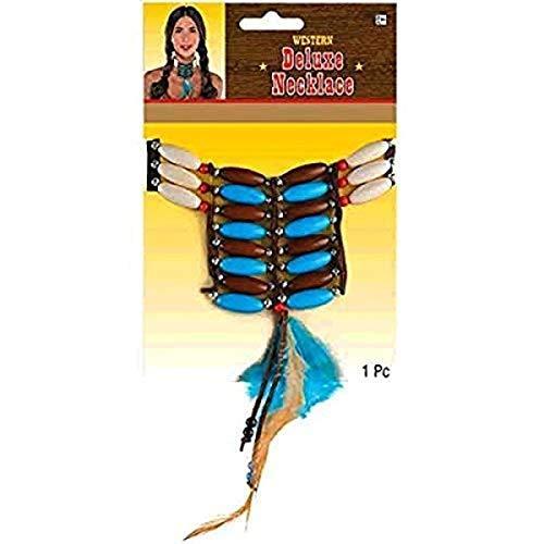 Western Deluxe Native American Indian Style Necklace [品][並行輸入品]