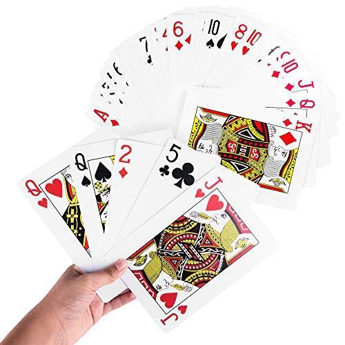 [スーパー Z アウトレット]Super Z Outlet Giant Jumbo Deck of Big Playing Cards Fun Ful