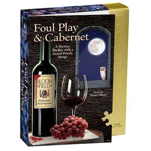 [Bepuzzled]Bepuzzled Classic Mystery Jigsaw Puzzle Foul Play & Cabernet 331