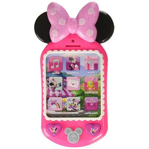 ディズニー 海外 おもちゃ ミニーマウス 携帯電話 ピンク ままごと[並行輸入品]