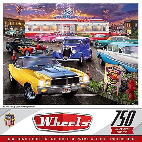 MasterPieces Wheels 750 Puzzles Collection - Runner's Up 750 Piece Jigsaw P