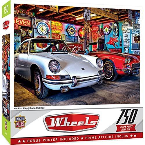 MasterPieces Wheels 750 Puzzles Collection - Hot Rod Alley 750 Piece Jigsaw