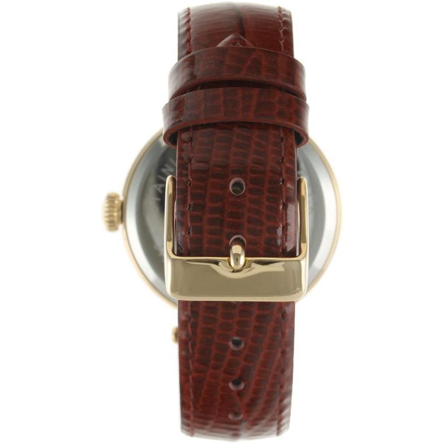 Peugeot レディース腕時計 大きくて読みやすい文字盤 ローマ数字 レザーバンドストラップ M ブラウン[並行輸入品] Peugeot レディース腕時計 大きくて読みやすい文字盤 ローマ数字 レザーバンドストラップ ブラウン