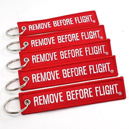 Rotary13B1 Remove Before Flightキーチェーン 5個パック[並行輸入品]