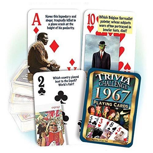 [フリックバックメディア]Flickback Media, Inc. Flickback 1967 Trivia Playing Cards: 50t