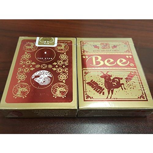 Bee Year of the Sheep Star Casino Playing Cards Deck[並行輸入品]