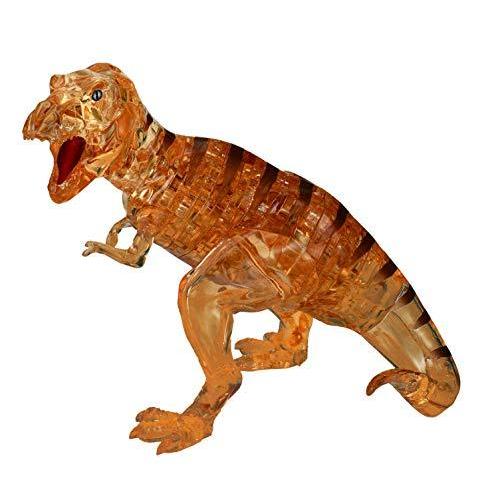 BePuzzled デラックス3Dクリスタルジグソーパズル - T-Rex ティラナサウルス 恐竜 組み立て 脳の体操 しいモデル おもちゃのギフト