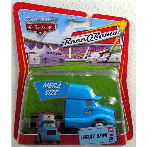 ディズニー　カーズ　ミニカー/　Mega　Size☆　グレイセミ　GRAY SEMI （キングのトレーラーヘッドです。）[並行輸入品]