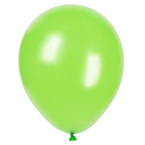 12 inch Lime Green Latex Balloons-10 count by Unique Industries Inc.[並行輸入品]