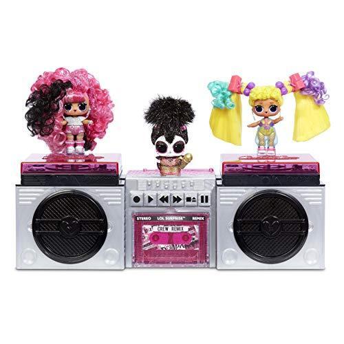 LOL Surprise Remix Pets 9 Surprises, Real Hair Includes Music Cassette Tape
