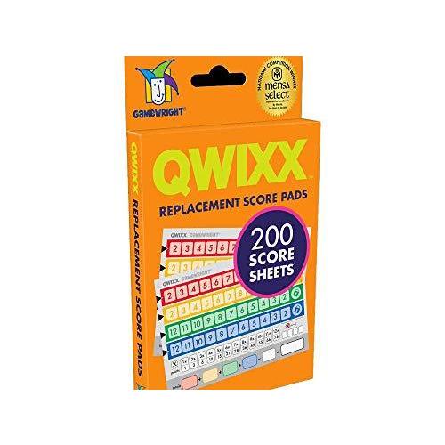 [ゲームライト]Gamewright Qwixx, Replacement Score Cards Action Game 1201-1 [品][並行
