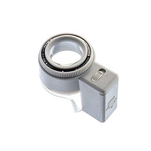 SE ML7527L 8X Illuminated Adjustable Stand Magnifier with LED by Grace Mark