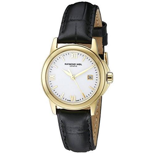 【代引可】 (レイモンドウィル) Weil 未発売Raymond Tradition 53 Watch Strap Womens Plated Gold 18kt 腕時計用ベルト、バンド