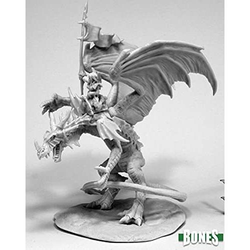 Reaper Miniatures 77557 Kyra and Lavarath (Dragon and Rider), Bones Miniatu