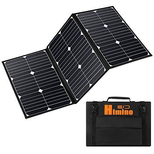 LiZHi 60 Watt Foldable Solar Panel Battery Charger Kit, 24v Solar Charger f