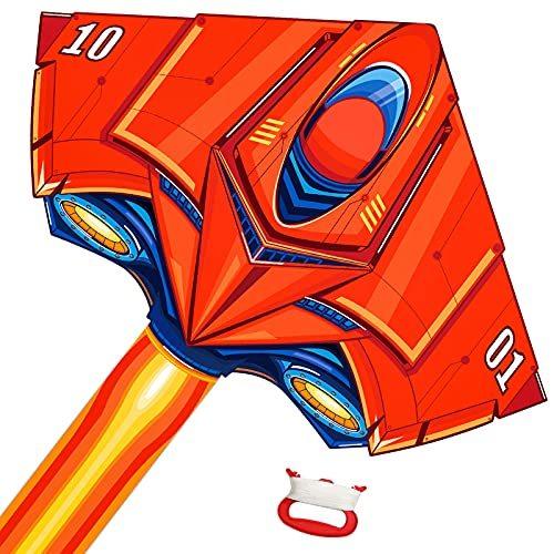 Toynspring カイト 飛行機凧 子供 大人 初心者用 ビーチパークでの飛行が簡単 アウトドアアクティビティやゲームに[並行輸入品]