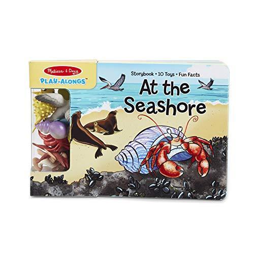 Melissa & Doug Children’s Book - Play-Alongs: At the Seashore (10 Pages, 10