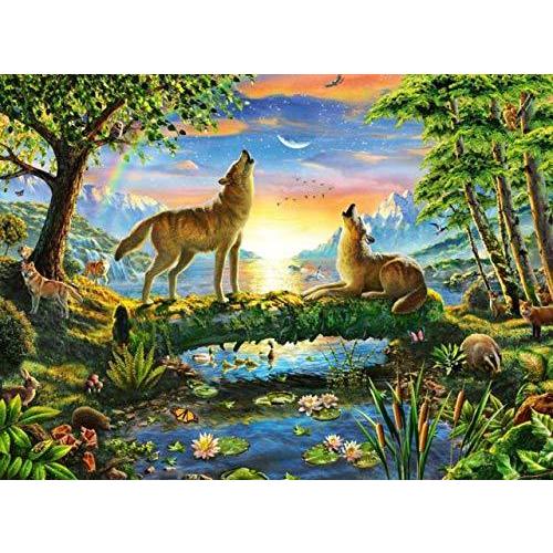 Ravensburger 82053 Great Outdoors Puzzle Series: Wolf Harmony | 300 PC Puzz