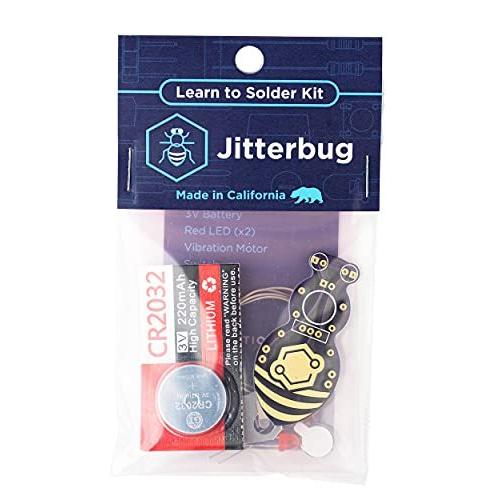 Learn to Solder Kits Jitterbug Soldering Kit | DIY Electronics Projects For
