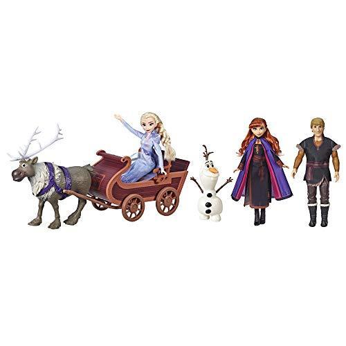 即日出荷 可能 ディズニーアナと雪の女王2 ゲーム おもちゃ そりアドベンチャードールパック エルサ アナ クリストフ オラフ スヴェンとそり Disney Frozen Frozen Sledd A Ys ディズニーアナと雪の女王2 Ys Hajimeb 安い