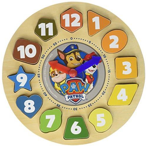 Paw Patrol Shape Sorter Clock (12 piece[並行輸入品]