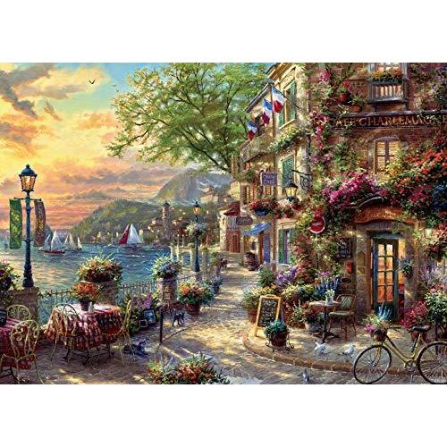 Ceaco 3310-72 トーマス・キンケード フレンチ リビエラ カフェパズル 1000ピース[並行輸入品]