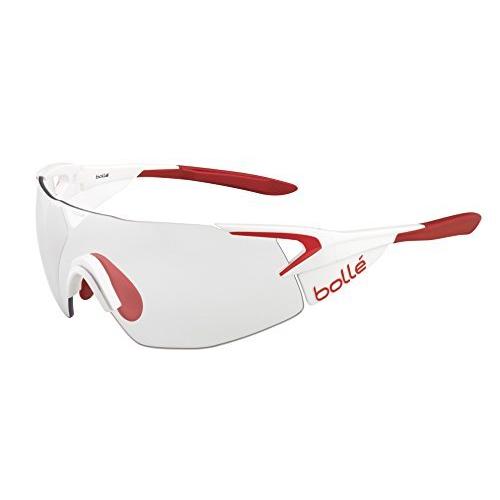 Bolle 5th Element Pro Sunglasses, Matte White Red, Modulator Clear Gray ole