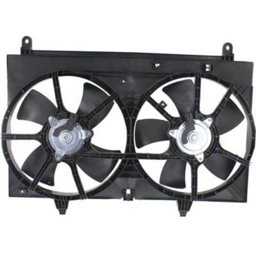 Crash Parts Plus Dual Cooling Fan for 2003-2008 Infiniti FX35 IN3115104[並行輸