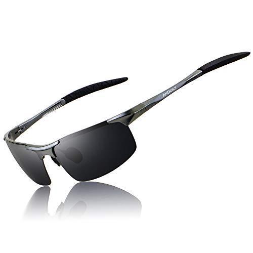 ANDOILT Mens Sports Polarized Sunglasses UV Protection Sunglasses for