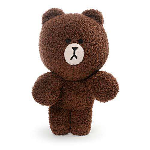 GUND LINE Friends Brown Dangler Hanging Plush Stuffed Animal Bear, Brown, 6