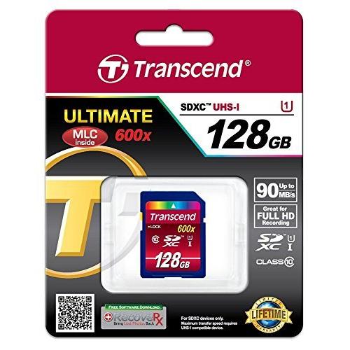 旧モデル Transcend SDXCカード 128GB Class10 UHS-I対応 (最大転送