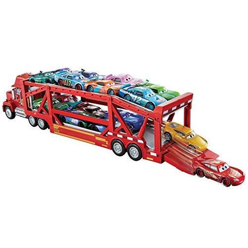 【即日発送】 Disney Cars Toys Pixar Cars Mack Transporter Playset並行輸入 電子玩具