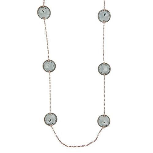 SWAROVSKI オーセンティックグローブストランドネックレス ホワイト 5278362 長さ:31 1/2インチ並行輸入