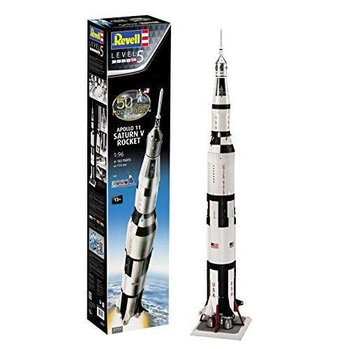 ドイツレベル(Revell 1/96 アポロ 11 サターンV ロケット プラモデル並行輸入