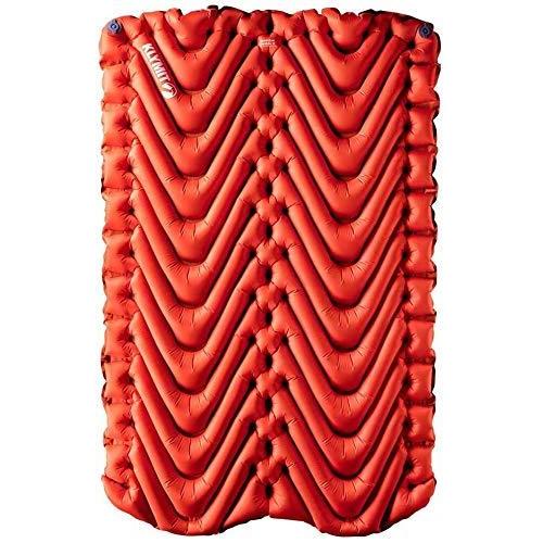 KLYMIT Double V Sleeping Pad， 2 Person， Double Wide (47 inches， Lightweight