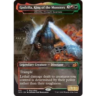 マジック：ザ・ギャザリング - ジロルサ、強さ化身 - ゴジラ、モンスターの王 - ホイル- イコリア：ベヒモスの隠れ家並行輸入