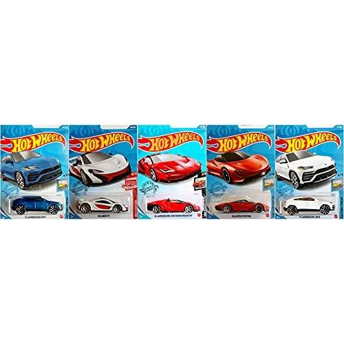 電子ペットおもちゃ 3点セット Hot Wheels ランボルギーニとマクラーレン 5 カーバンドルセット