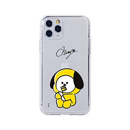 BT21 Official Hangout Cutie Clear Soft Phone Case (ラインフレンズ BT21 ソフト フォン ケース