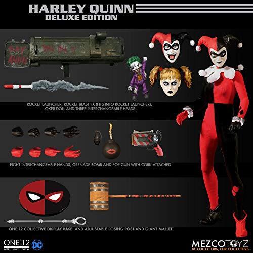 Mezco 花 ガーデニング Dc スーサイド スクワッド ハーレイ クイン デラックス デラックス 園芸用品 アクションフィギュア 並行輸入