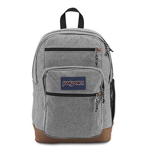 【国内正規品】 Jansport Cool Letterman【並行輸入品】 Grey - Backpack Polyester Laptop Student 機内持込み（ハードタイプ）